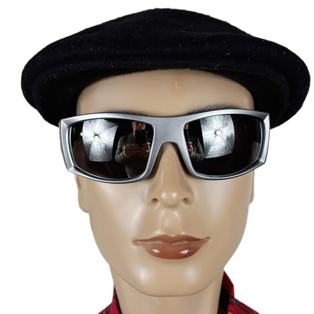 SHARKEYES SILVER WRAP SUNGLASSES  NSPORT2